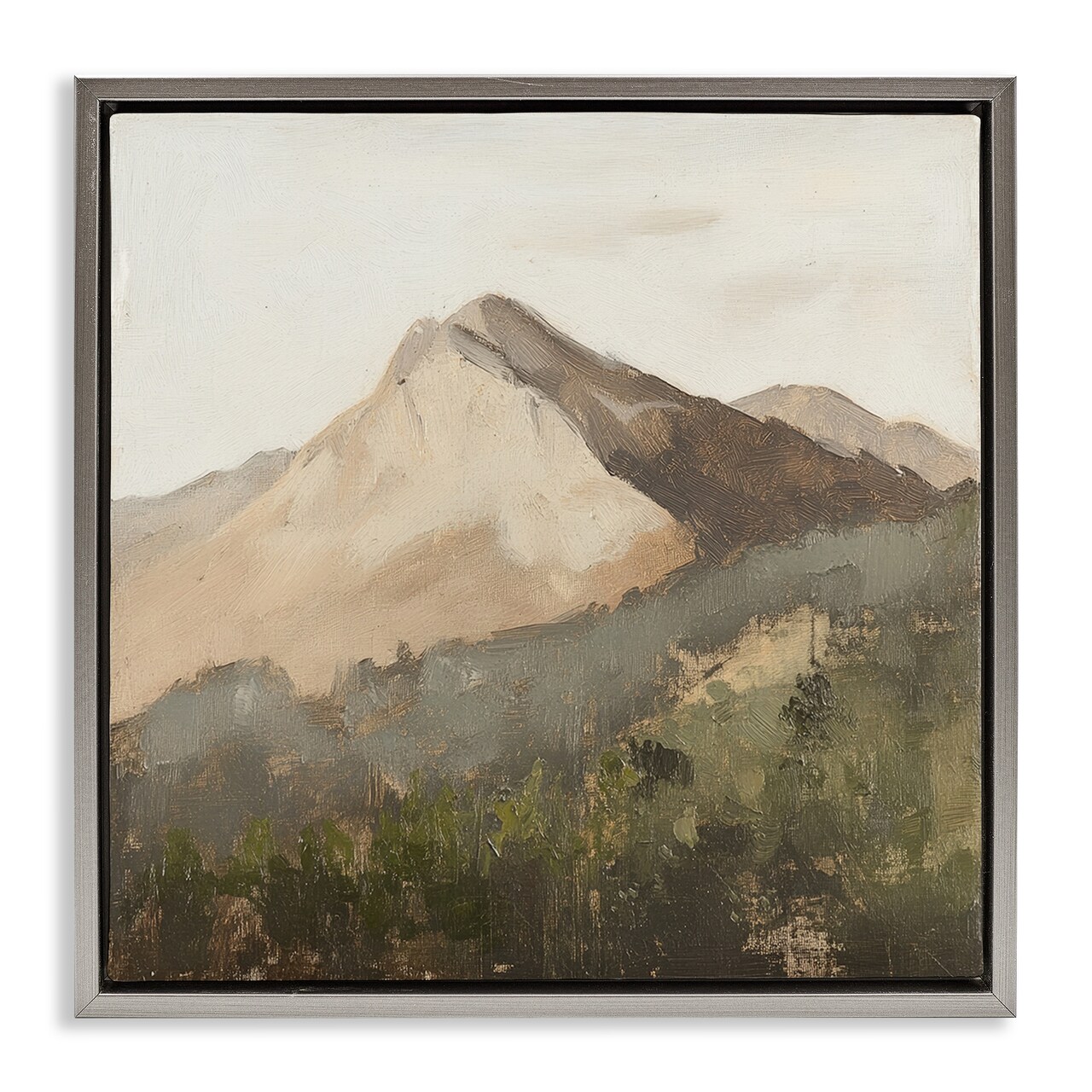 Stupell Industries Sierra Mountain Landscape Floating Frame, design by Petal Prints Design